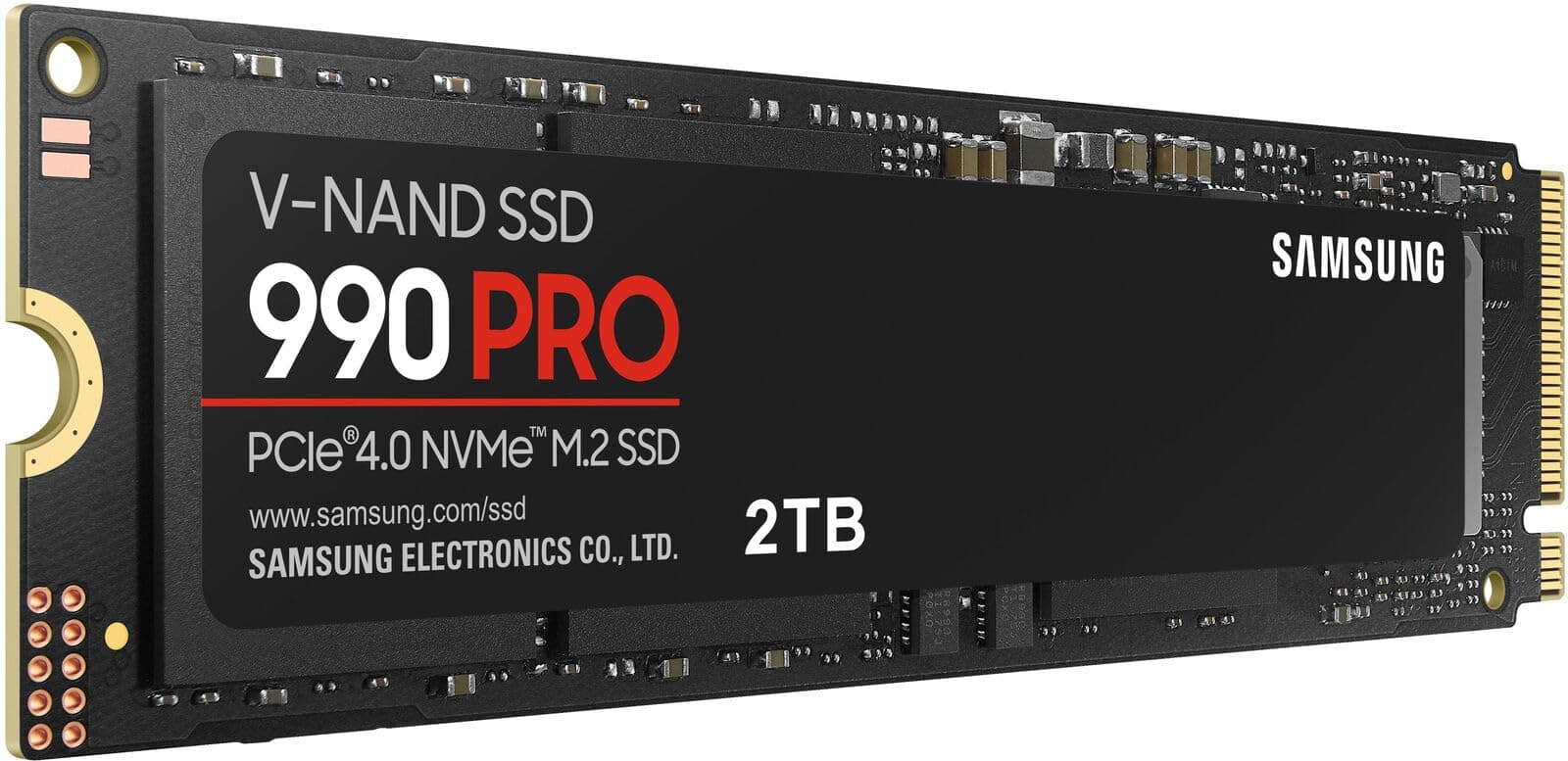 SAMSUNG 990 PRO SSD 2TB PCIe 4.0 M.2 2280 Internal Solid State Drive